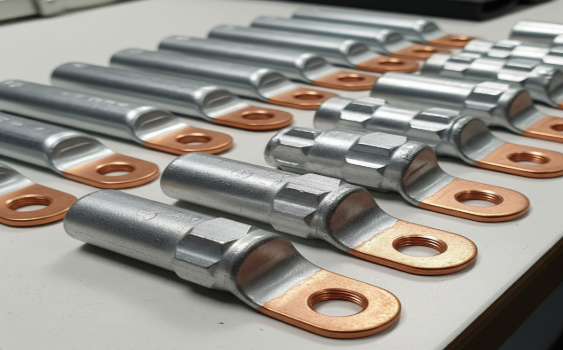 Bi metallic terminal lugs